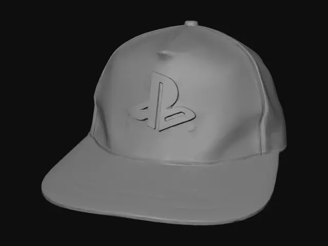3D model for Galaxy PS Logo Cap