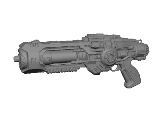3D model for Plasma-17 Energy Cannon