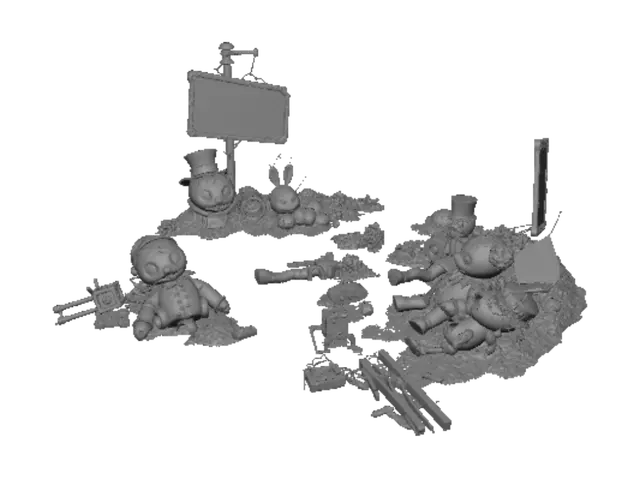 3D model for The Last Carnival of Joy