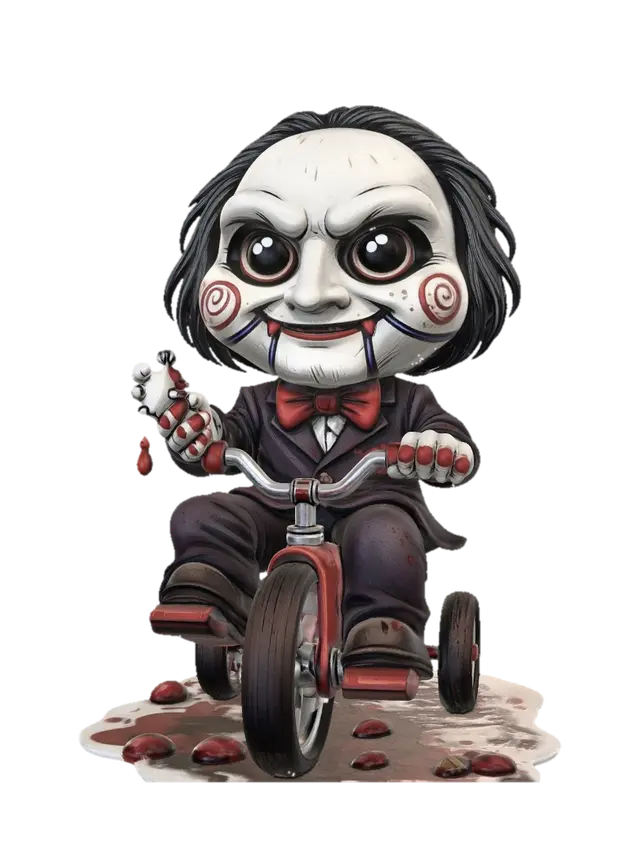 3D model for Blood-Spattered Tricycle Puppet