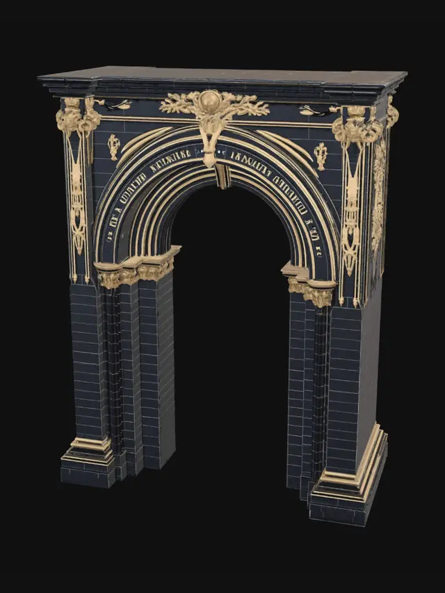 3D model for Gilded Archway of Stone and Shadow