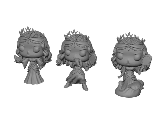 3D model for Iemanjá Ocean Queens Trio