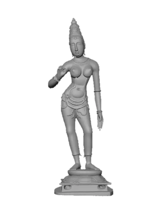 3D model for Apsara Dancer