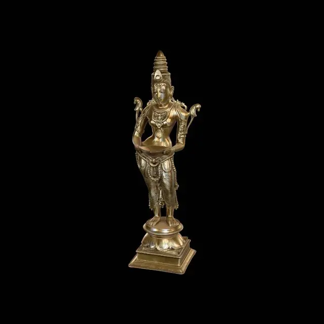 3D model for Gilded Bodhisattva statue