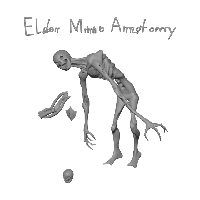 3D model for Elder Mimic Anatomy