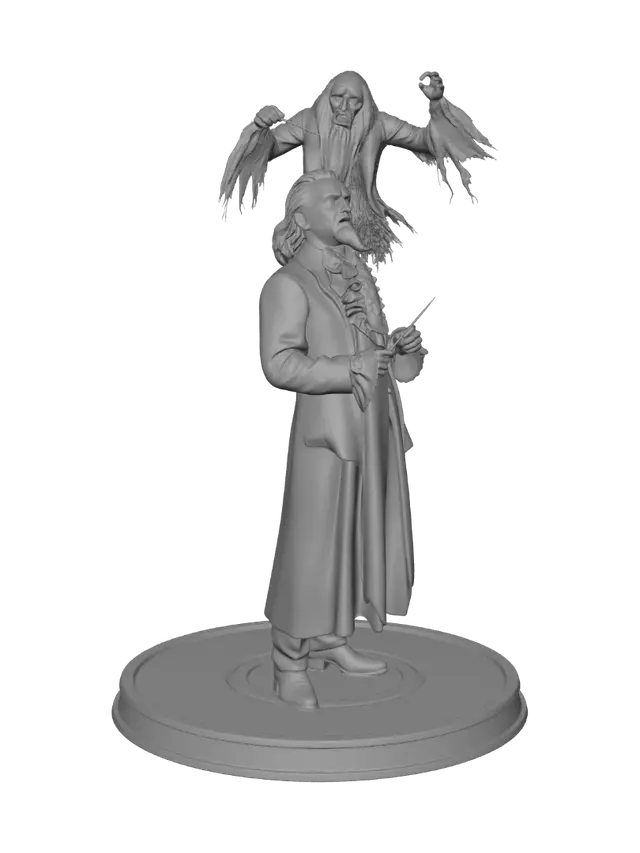 3D model for Maestro and the Green Wraith
