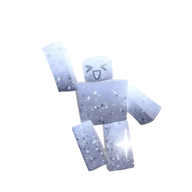 Cosmic Glitter Avatar - Synthwave 3D model, vytvořený pomocí AI