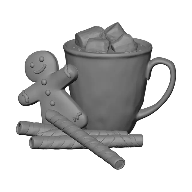 3D model for Stylized Hotchocolate