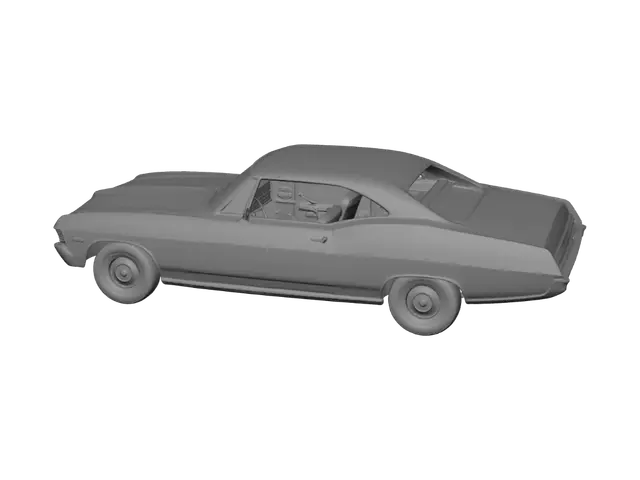 3D model for Midnight Chevelle SS