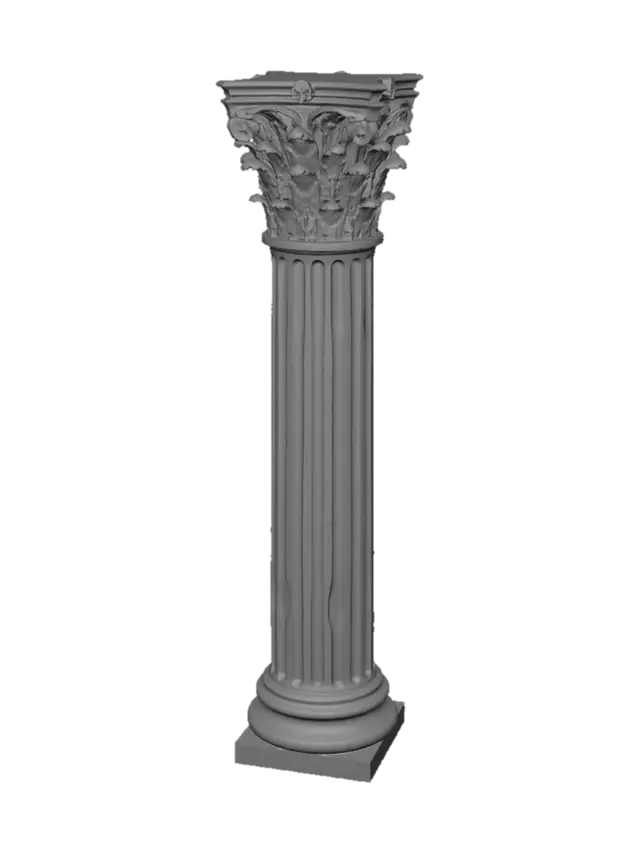 3D model for Solitary Corinthian Column