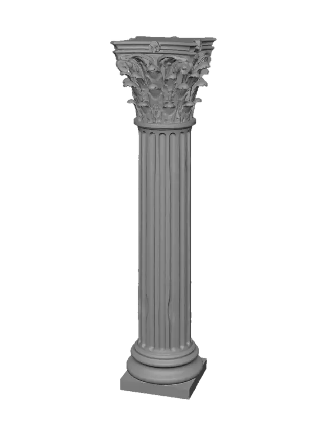 3D model for Solitary Corinthian Column