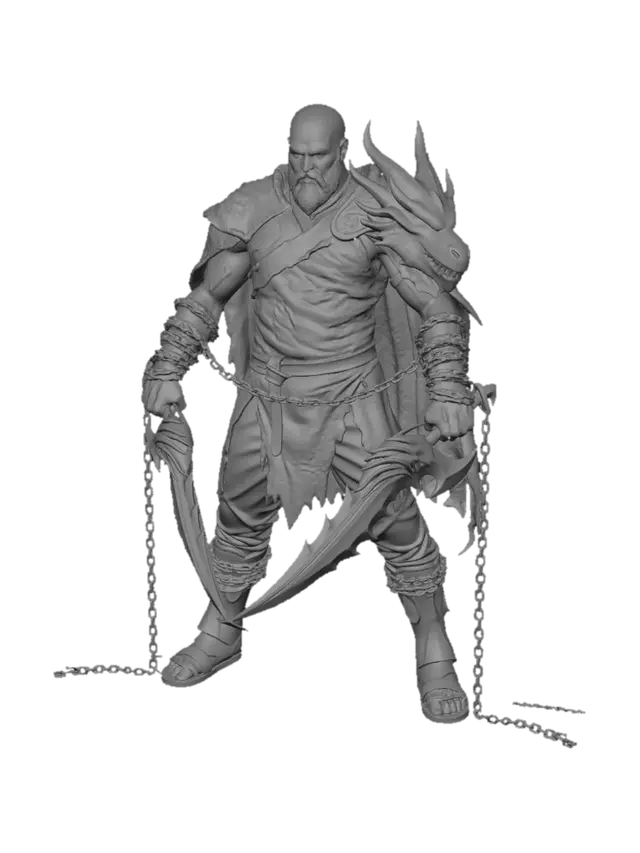 3D model for Emberbound Warlord