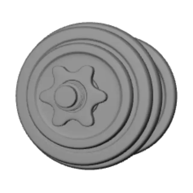 3D model for Dumbbell