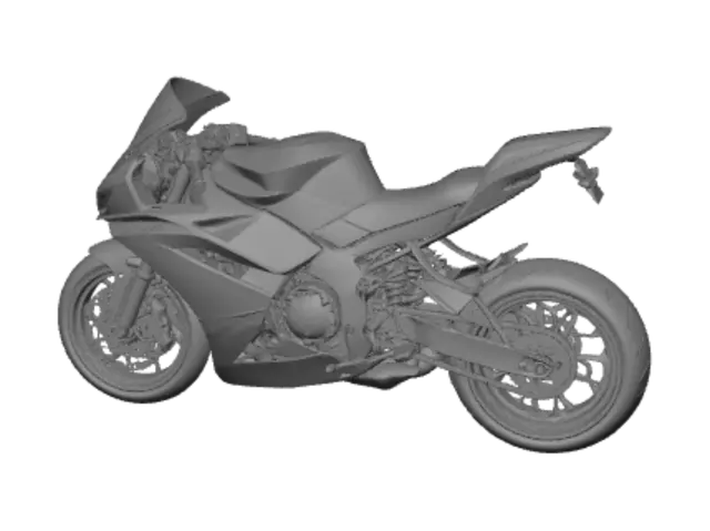 3D model for Actúa como un diseñador industrial experto en aerodinámica para motos deportivas. Diseña un alerón lateral universal inspirado en MotoGP para Suzuki GSX-R, adaptable también a Yamaha R1/R6, Kawasaki ZX-6R/ZX-10R, Honda CBR y BMW S1000RR. Crea versiones de 2 y 3 aletas intercambiables sobre la misma base. Debe ser agresivo, moderno, ligero y funcional, con perfiles aerodinámicos originales, fácil instalación en el carenado mediante soportes ajustables y apto para impresión 3D o fibra de carbono. Genera renders fotorrealistas en varias vistas e instalado en una GSX-R, mostrando un producto premium listo para fabricar y comercializar.