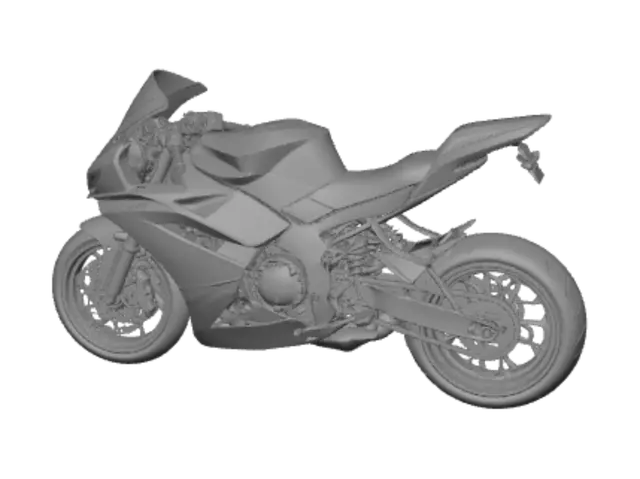 3D model for Actúa como un diseñador industrial experto en aerodinámica para motos deportivas. Diseña un alerón lateral universal inspirado en MotoGP para Suzuki GSX-R, adaptable también a Yamaha R1/R6, Kawasaki ZX-6R/ZX-10R, Honda CBR y BMW S1000RR. Crea versiones de 2 y 3 aletas intercambiables sobre la misma base. Debe ser agresivo, moderno, ligero y funcional, con perfiles aerodinámicos originales, fácil instalación en el carenado mediante soportes ajustables y apto para impresión 3D o fibra de carbono. Genera renders fotorrealistas en varias vistas e instalado en una GSX-R, mostrando un producto premium listo para fabricar y comercializar.