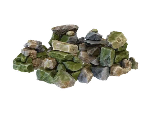 3D model for Piles of rocks