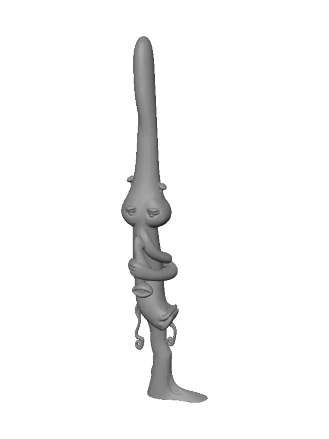 3D model for Phallic Doodle on Yellow Page