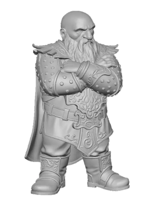 3D model for Dwarven Lord