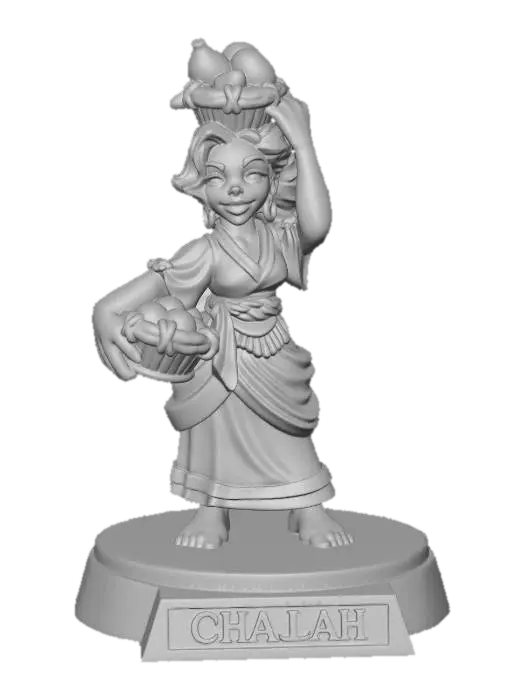 3D model for CHALLAH