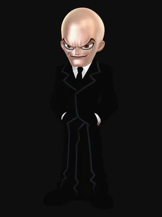 3D model for Bald Baron