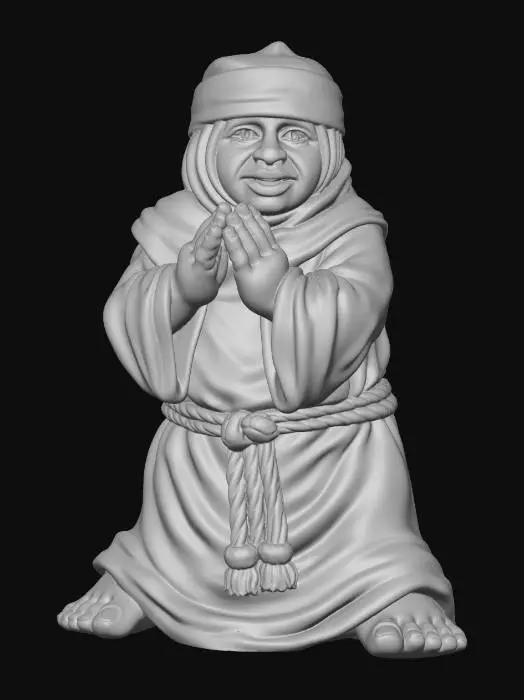 3D model for A Prayerful Child