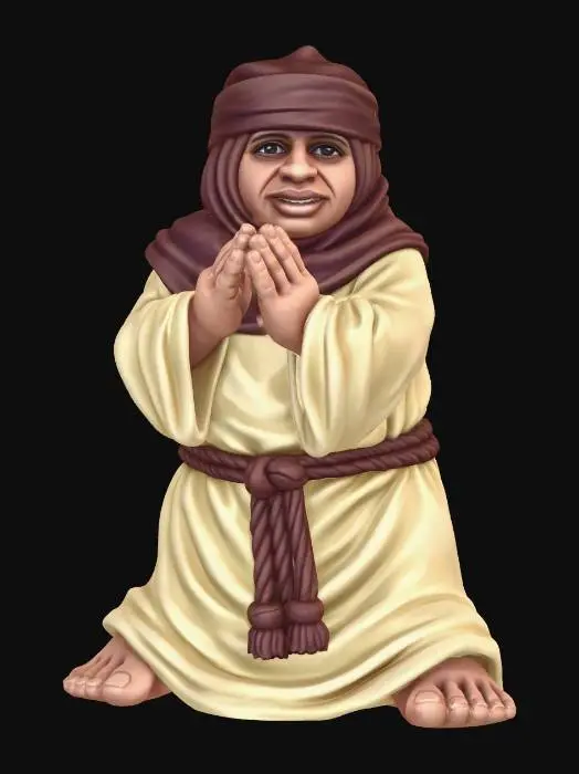 3D model for A Prayerful Child