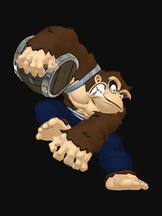 3D model for Barrel Brute