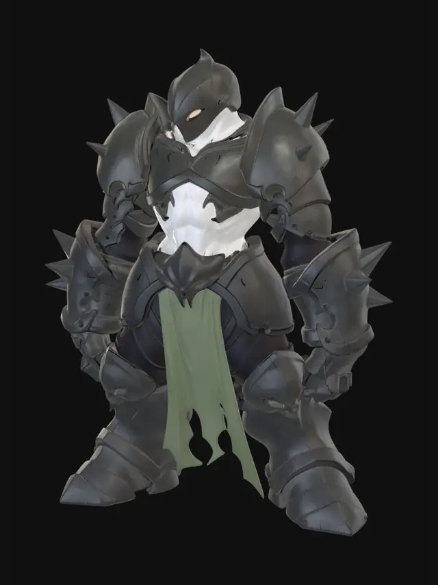 3D model for Spiked Iron Colossus