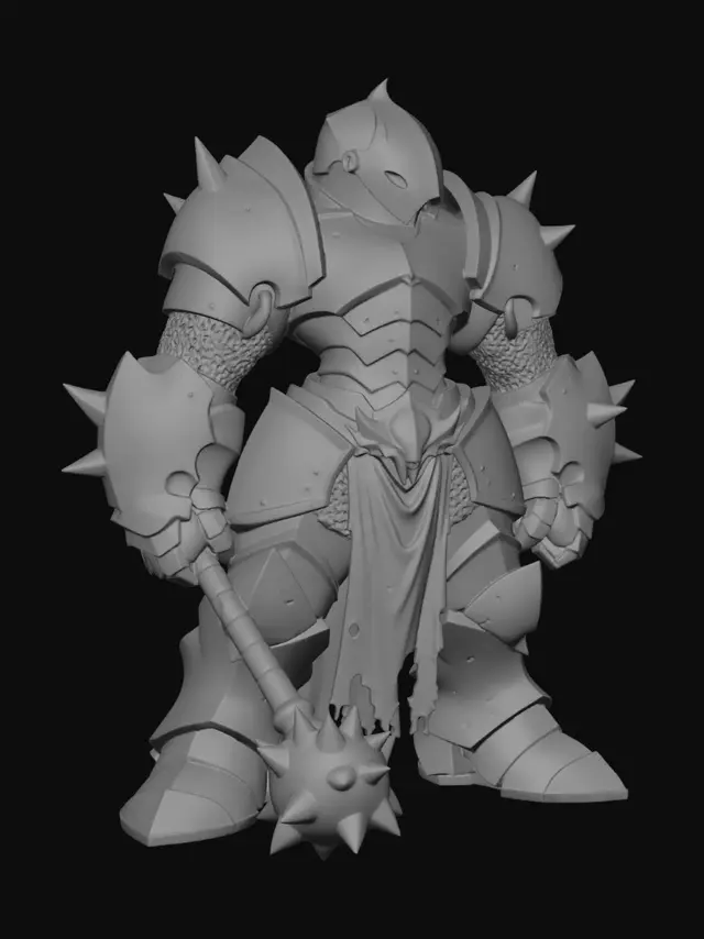 3D model for Spiked Sentinel