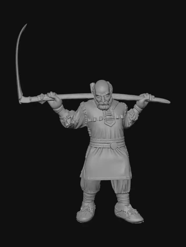 3D model for make her holding cannabis leaves in the one hand, light tan leather mockasin shoes, white pearls and gold chains on her adorned dress, pale lavender coloured dress and a light olive cloak down her back, and ginger blonde hair, eye brows and, Green eye's, with tan white skin,Beige sleeves(underneath) and, Drape in front - of dress.