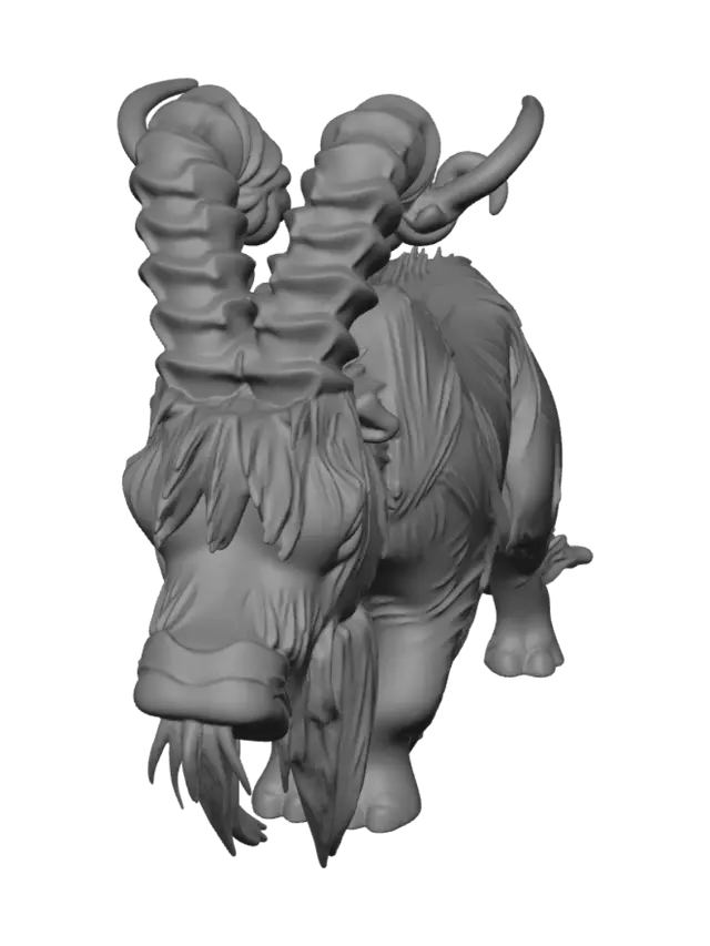 3D model for Harrowhorn Behemoth