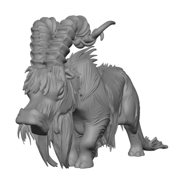 3D model for Harrowhorn Behemoth