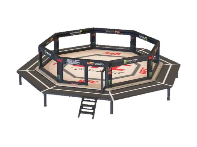 cellufc - Boxing 3D model, vytvořený pomocí AI