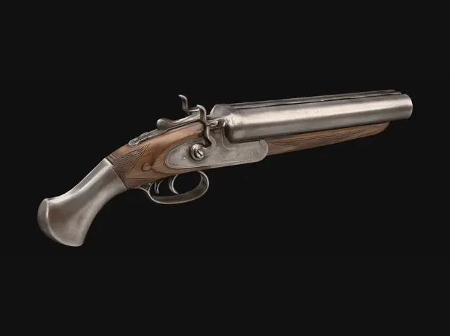 3D model for Flintlock pistol