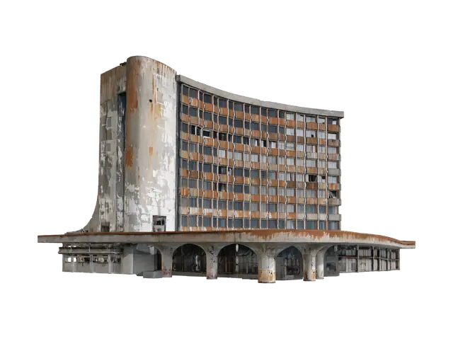 3D model for Rusted Monolith