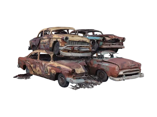 3D model for Rusty Car Stack