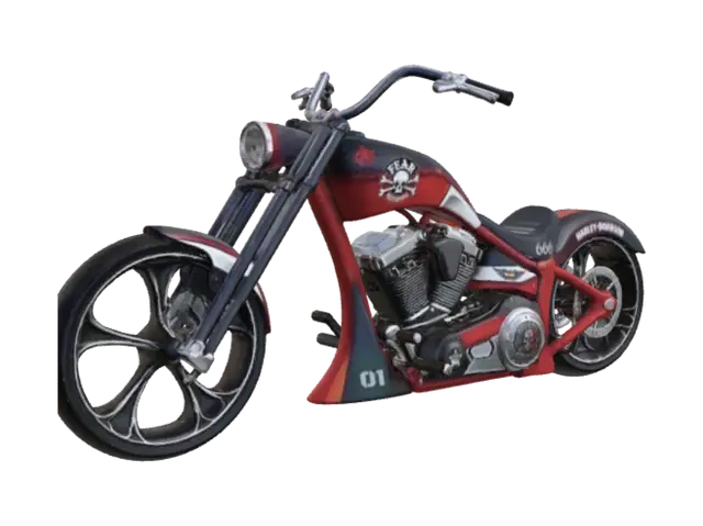 3D model for chopperpunk