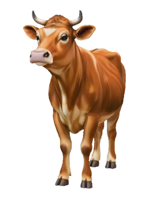 Bessie - Nativity 3D model, vytvořený pomocí AI