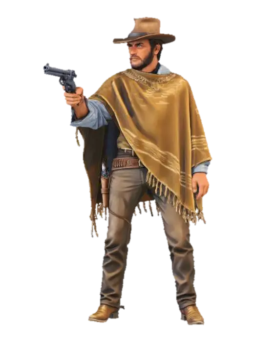 3D model for Cowboy Standoff