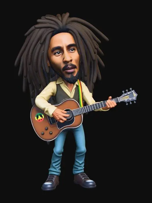 3D model for Reggae Rhythms