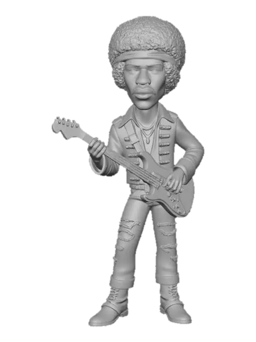 3D model for Guitar Hero Doll