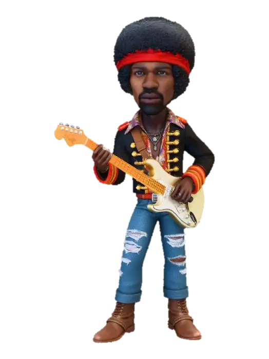 3D model for Guitar Hero Doll