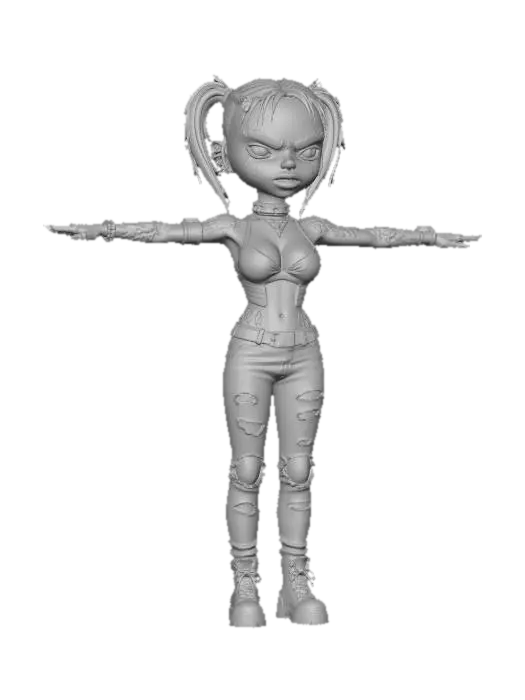 3D model for Harlequin Rebel