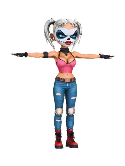 3D model for Harlequin Rebel