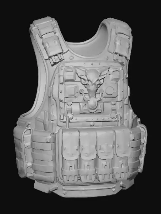 3D model for Skull Crest Assault Vest