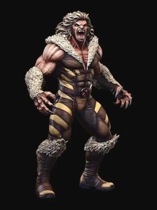 3D model for Wolverine Unleashed