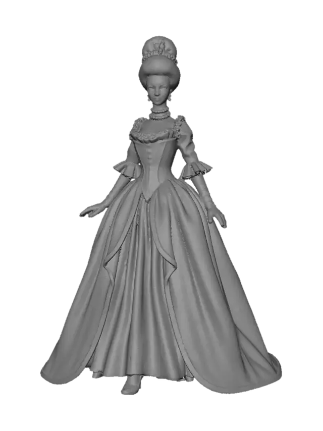 3D model for Ivory Royale Bride