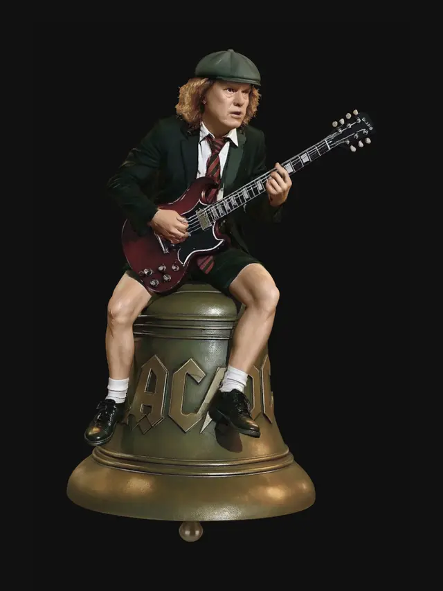3D model for Guitarist on the AC/DC Bell