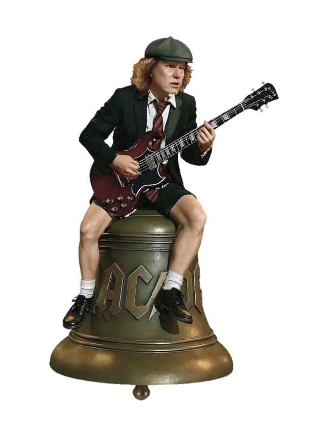 3D model for Guitarist on the AC/DC Bell