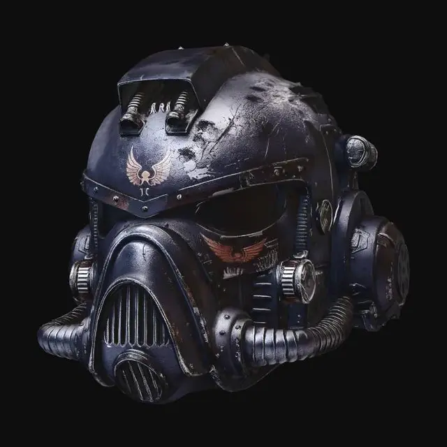 3D model for Iron Warden Helmet